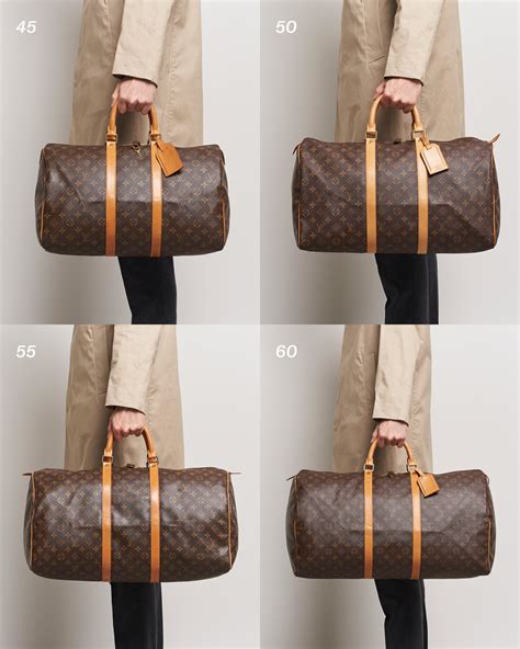 louis vuitton keepall 65|louis vuitton keepall size comparison.